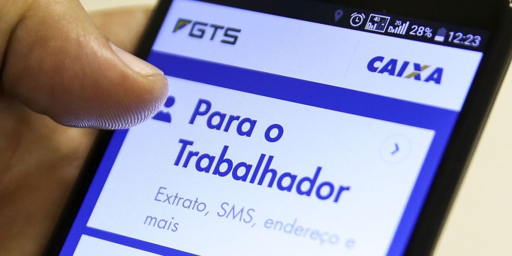 Aplicativo Caixa Econômica Federal- FGTS.